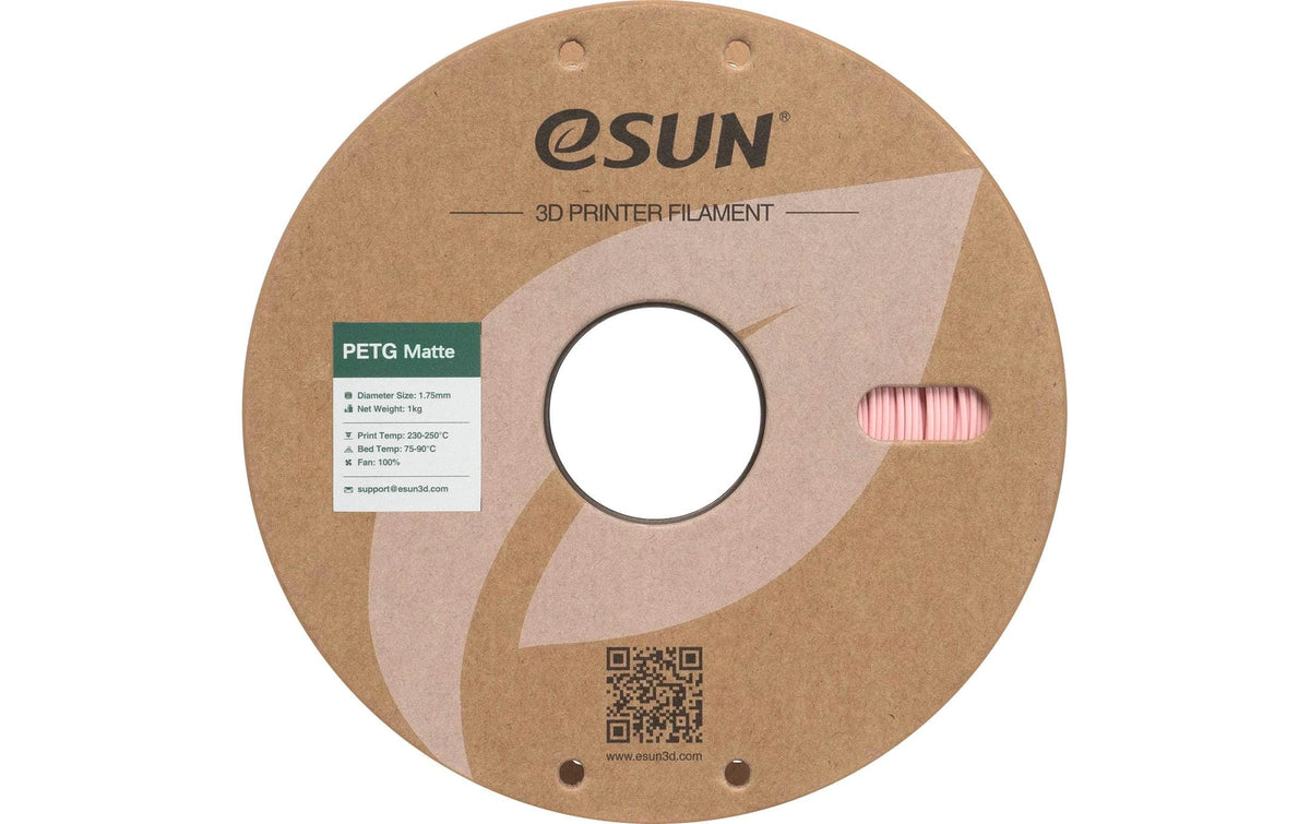 Esun 3D-Drucker-Filament Hyper PETG 1,75 mm Pfirsich, Matt, 1 kg