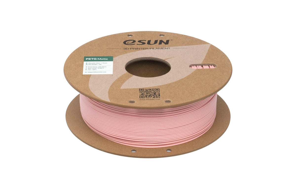 Esun 3D-Drucker-Filament Hyper PETG 1,75 mm Pfirsich, Matt, 1 kg
