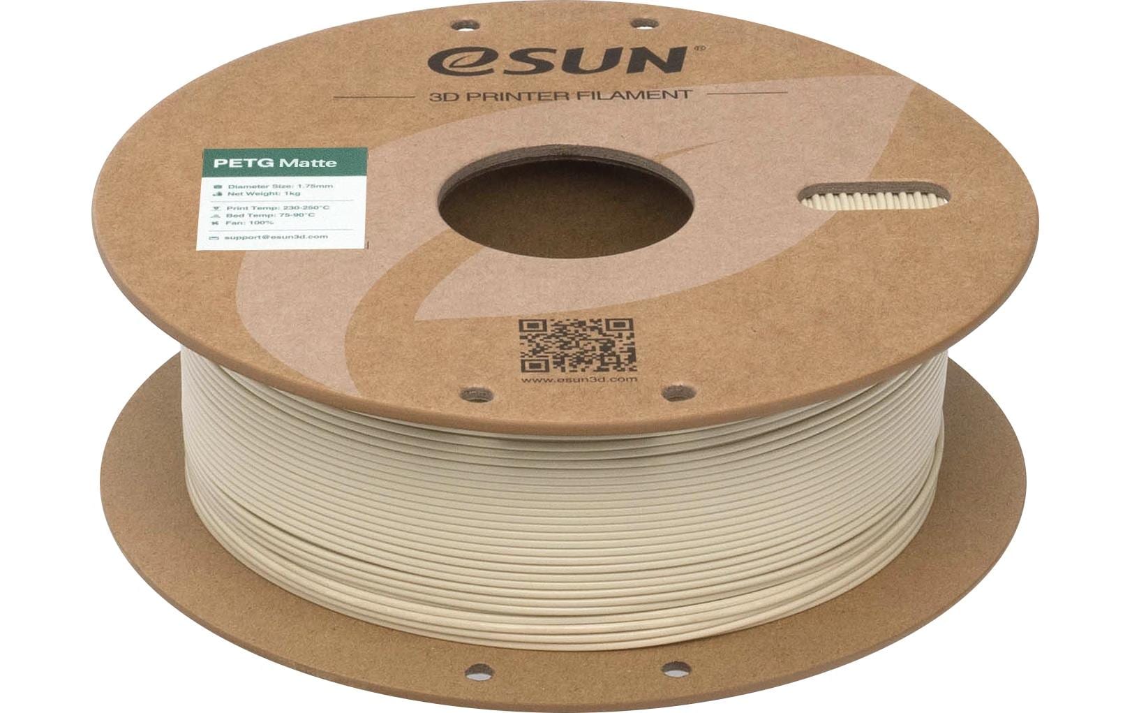 Esun 3D-Drucker-Filament Hyper PETG 1,75 mm Khaki, matt, 1 kg