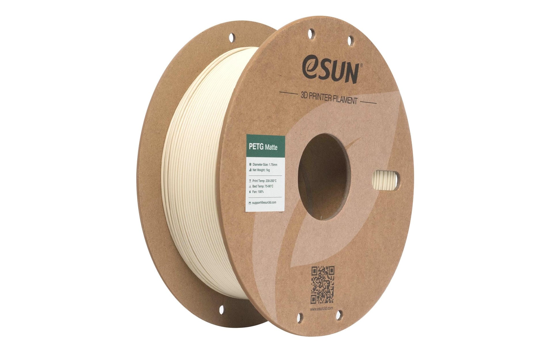 Esun 3D-Drucker-Filament Hyper PETG 1,75 mm Khaki, matt, 1 kg