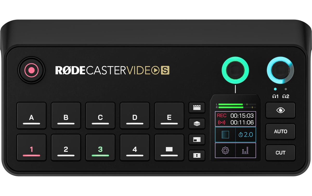 RØDE RODECaster Video S – USB-Mischpult