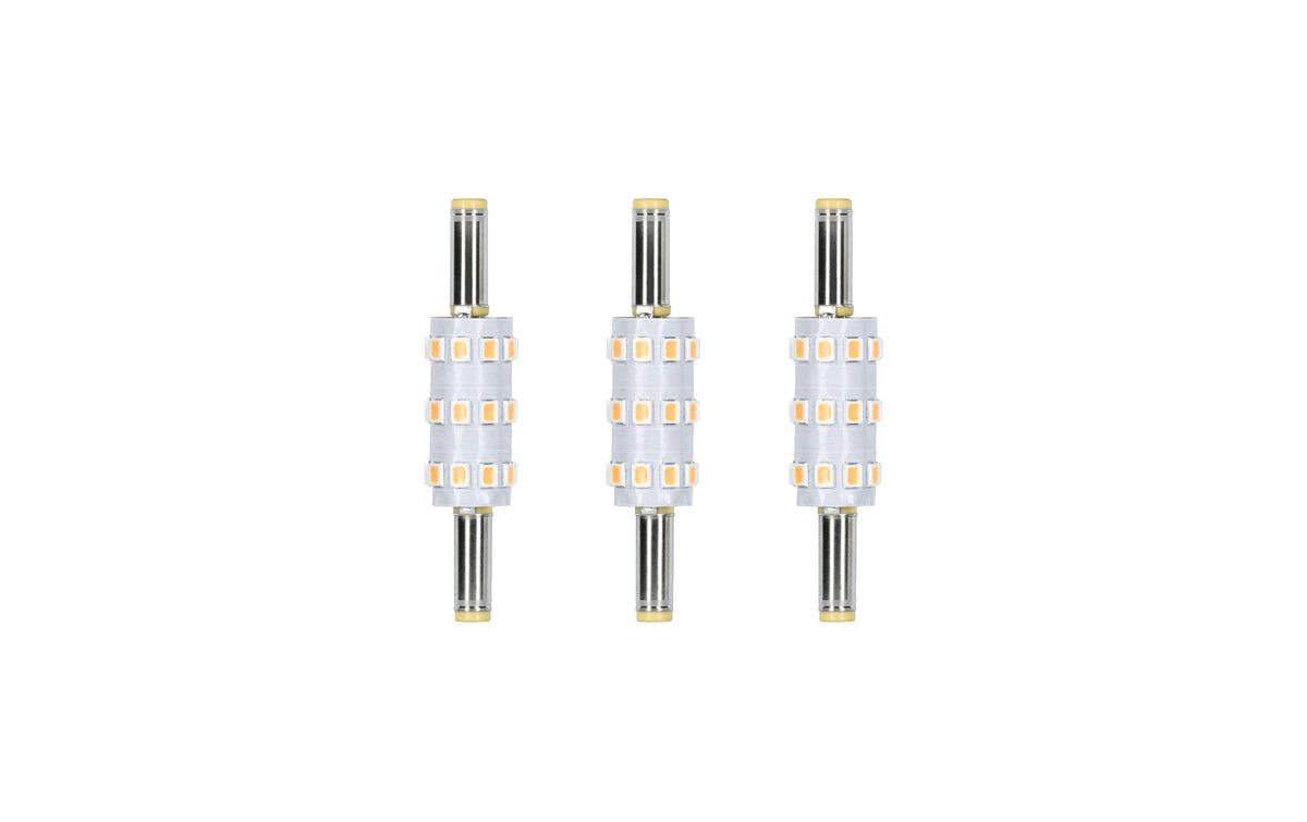 Paulmann Leuchtmittel Stecksockel (LED fest verbaut) – Warmweiss 3000 K, 60 lm, 0,6 W – IP20 – Silber, Metall