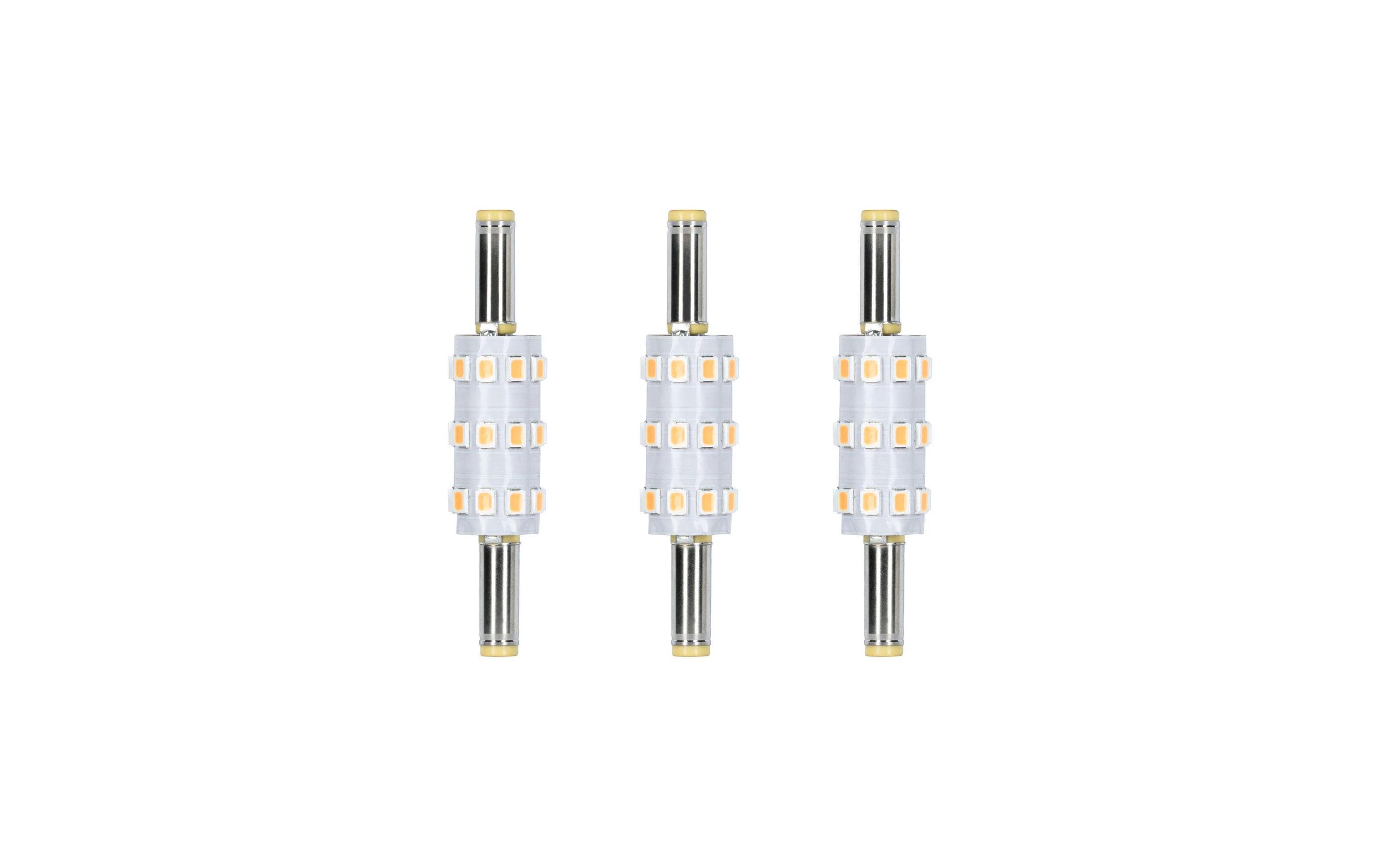 Paulmann Leuchtmittel Stecksockel (LED fest verbaut) – Warmweiss 3000 K, 60 lm, 0,6 W – IP20 – Silber, Metall