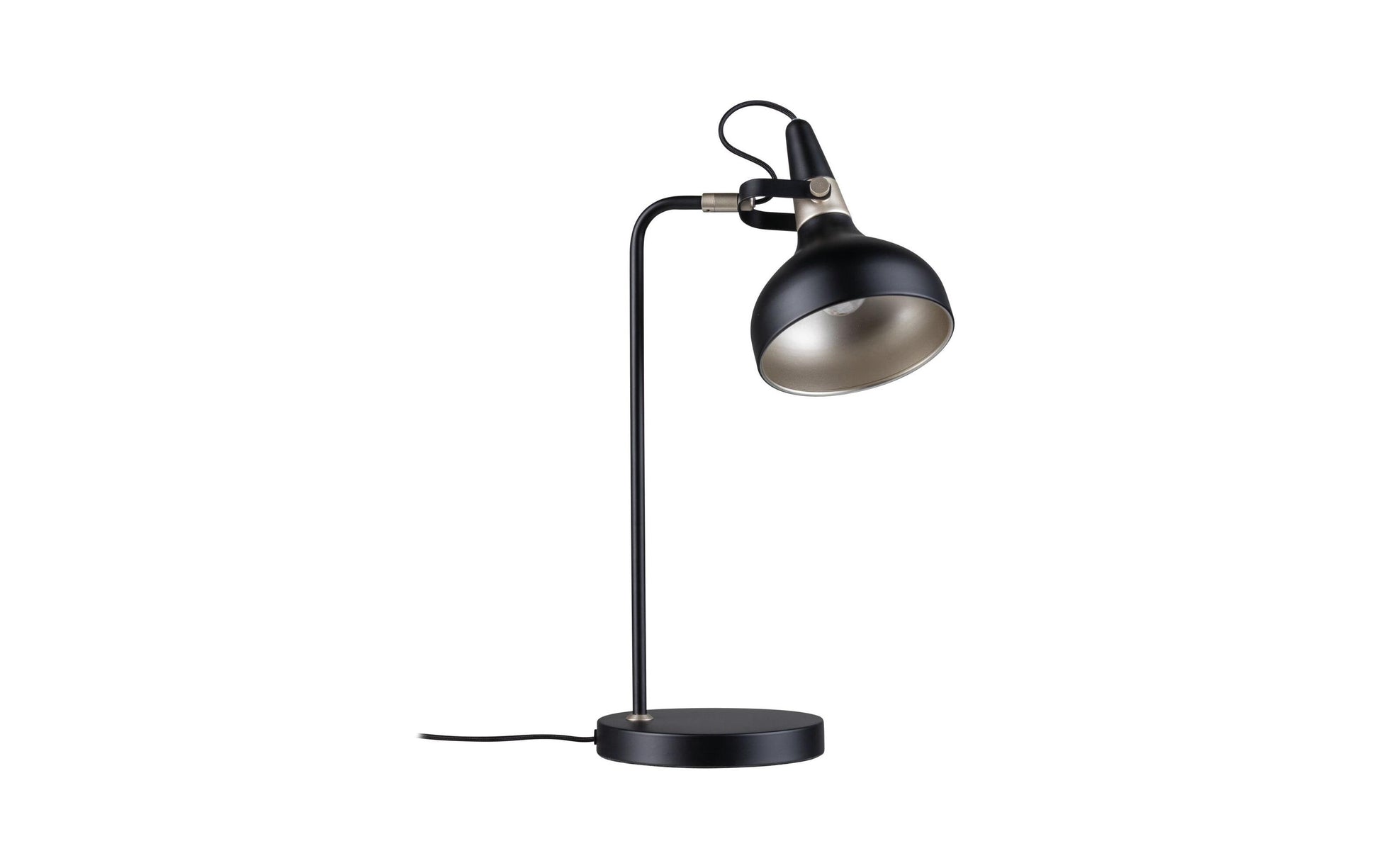 Paulmann Tischleuchte Juna – 18 × 25,5 × 51 cm, 20 W, 2700–4000 K, dimmbar, schwarz, exkl. E14