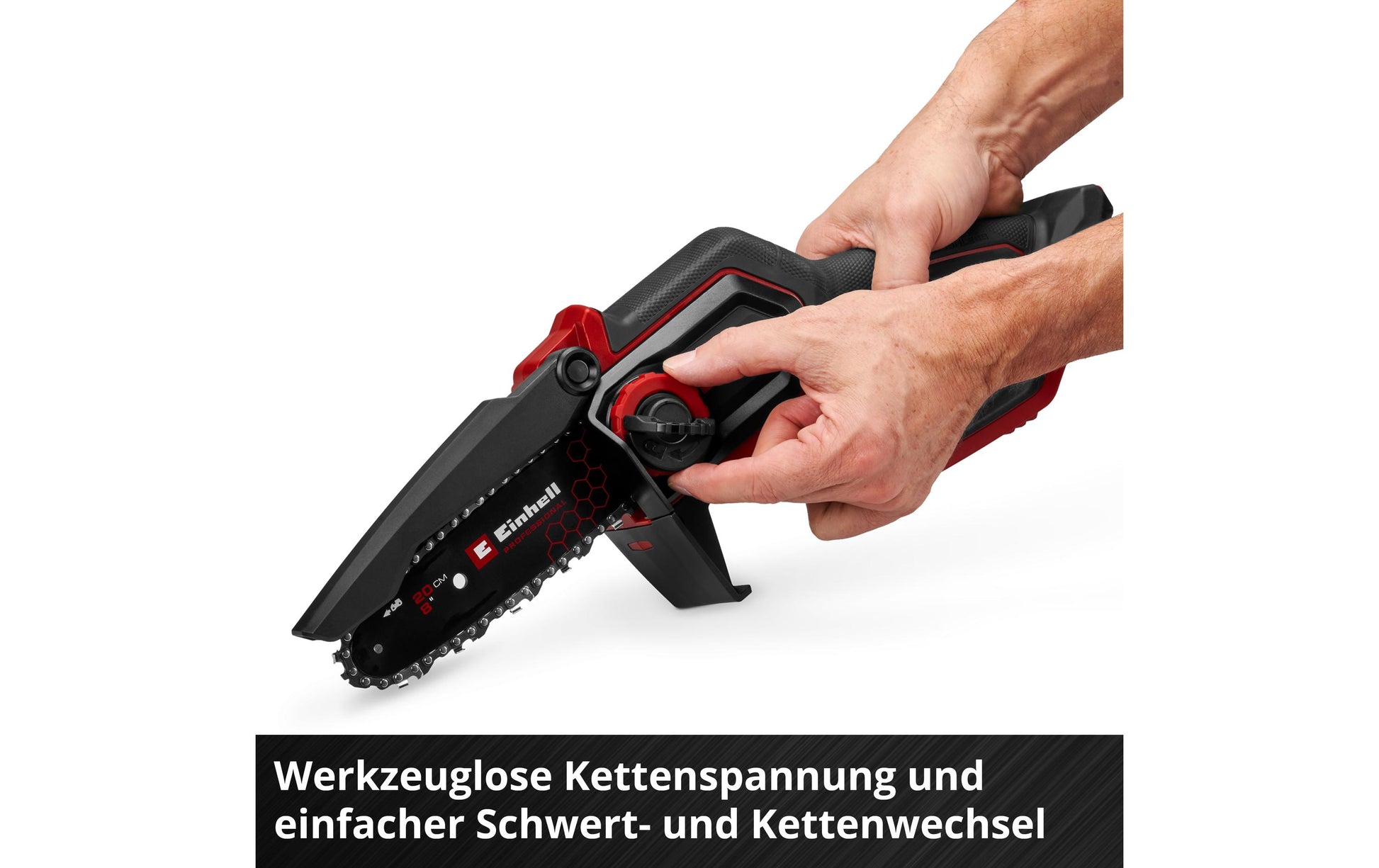 Einhell professional Einhell GP-PS 18/20 Li bürstenlose Akku-Astkettensäge – 18/20 V – Schwertlänge 192 mm – Solo – Power X-Change
