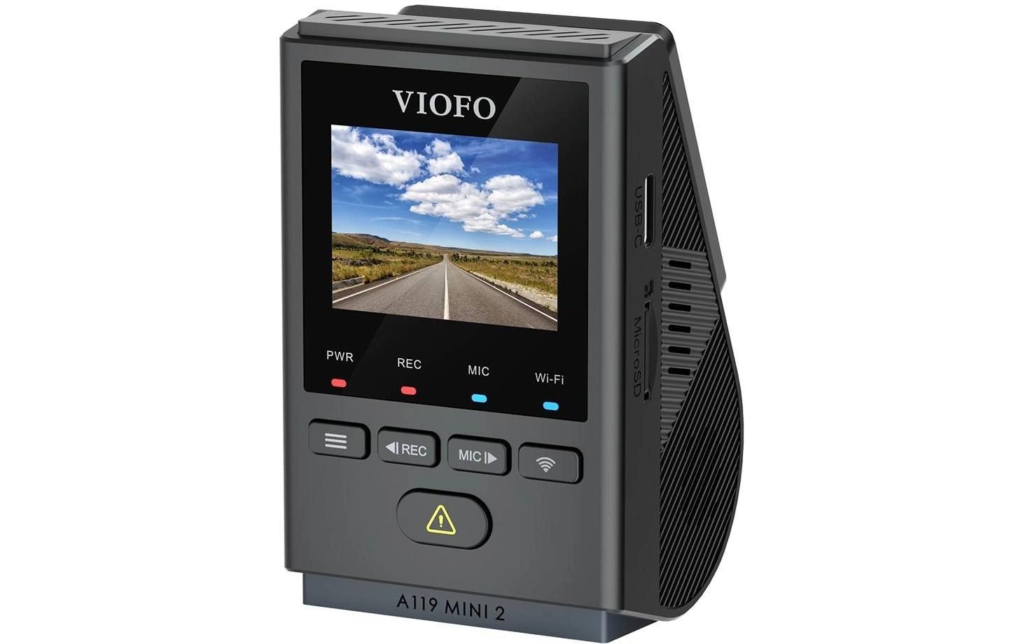 Viofo A119 Mini2 – 2592×1944, GPS, WLAN, microSD bis 512 GB, 1,5" Display, Schwarz