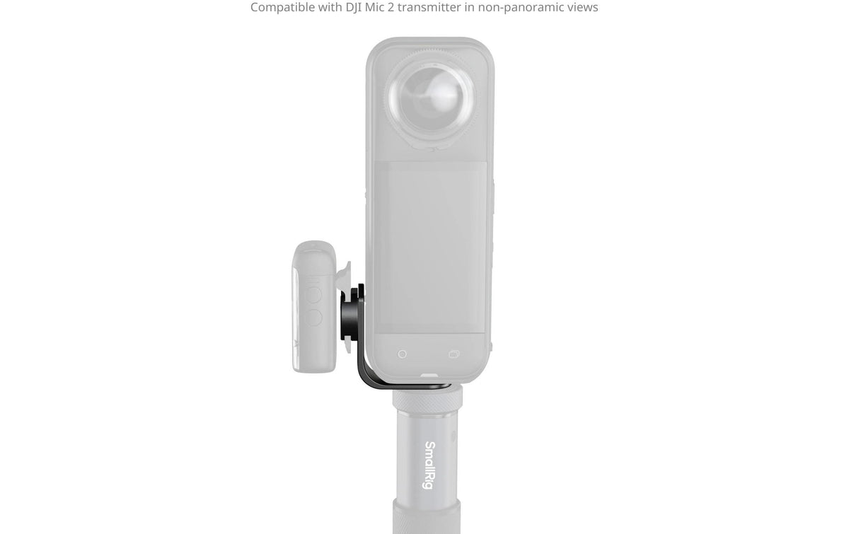 SmallRig Halterung – Cold-Shoe – für Insta360 X4, X5 – Schwarz