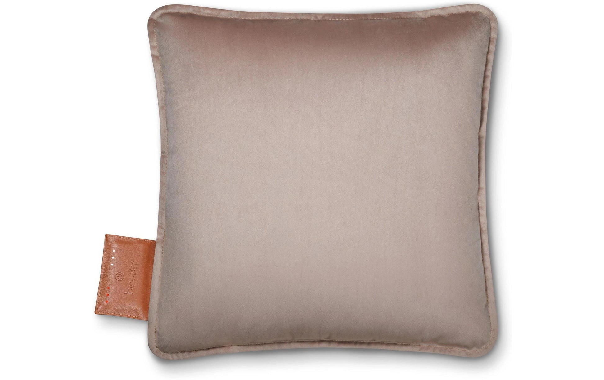 Beurer Heaty HK77 Heizkissen – Flauschfaser, 3 Betriebsstufen, Taupe