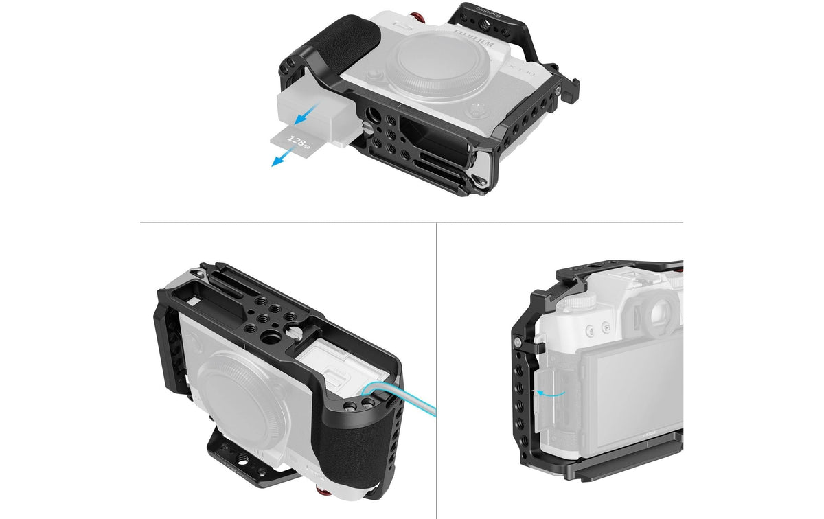 SmallRig Cage – für FUJIFILM X-T30, X-T30 II, X-T30 III – Schwarz