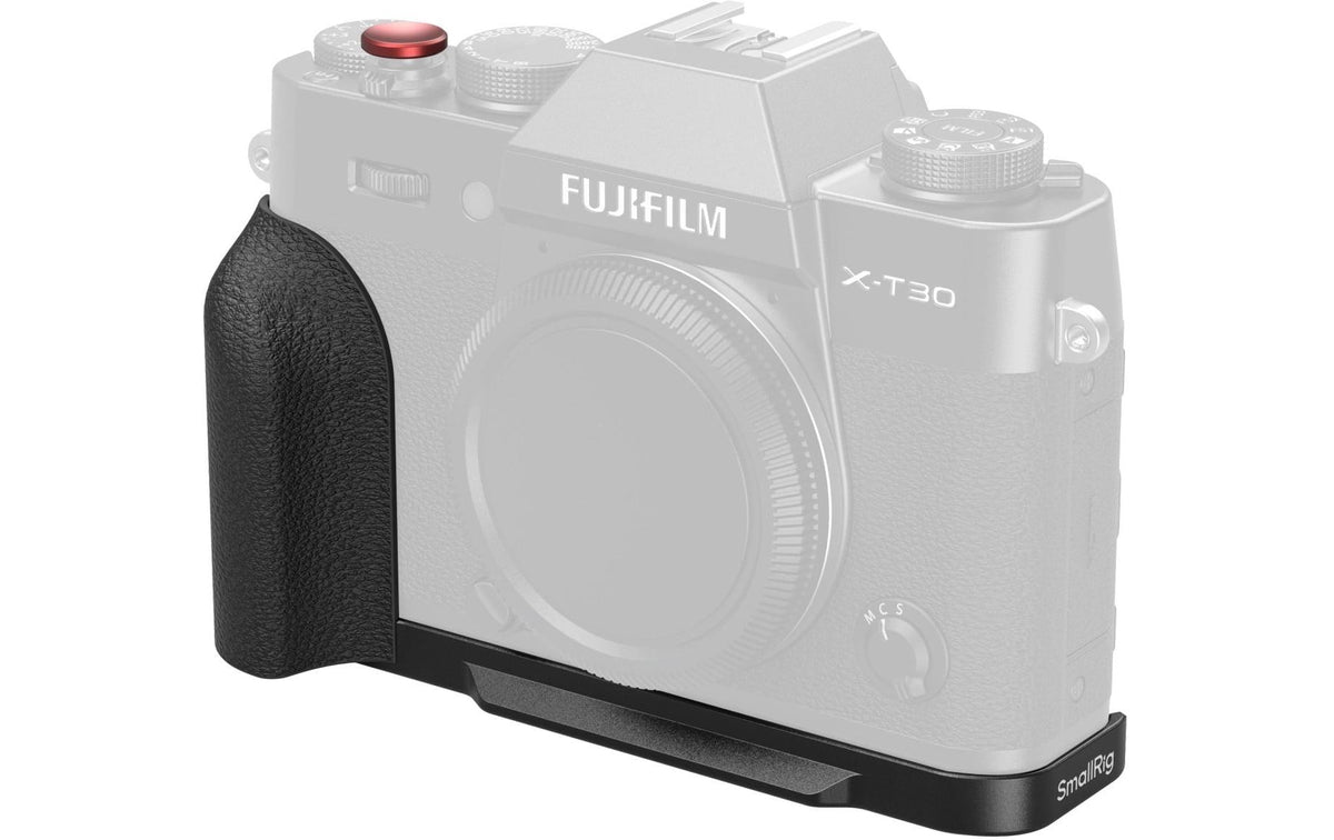 SmallRig L-Platte mit Silikongriff – für FUJIFILM X-T30 III – Schwarz