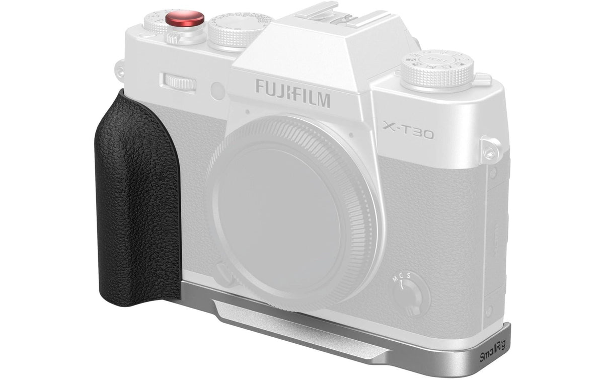 SmallRig L-Halterung mit Silikongriff – für Fujifilm X-T30 III – Silber