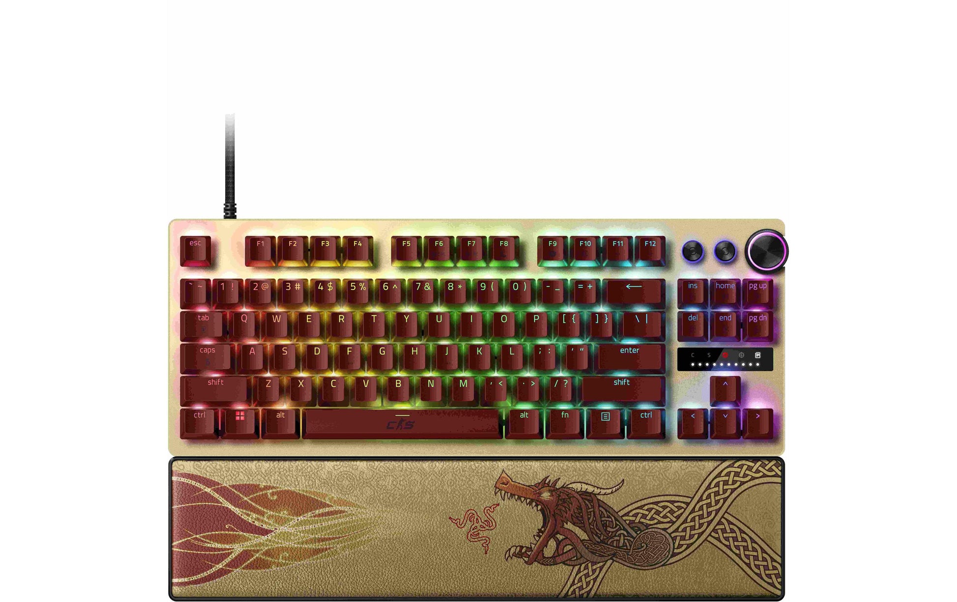 Razer Huntsman V3 Pro CS2 Ed – Gaming-Tastatur TKL – USB-C – QWERTY (US) – Beleuchtet