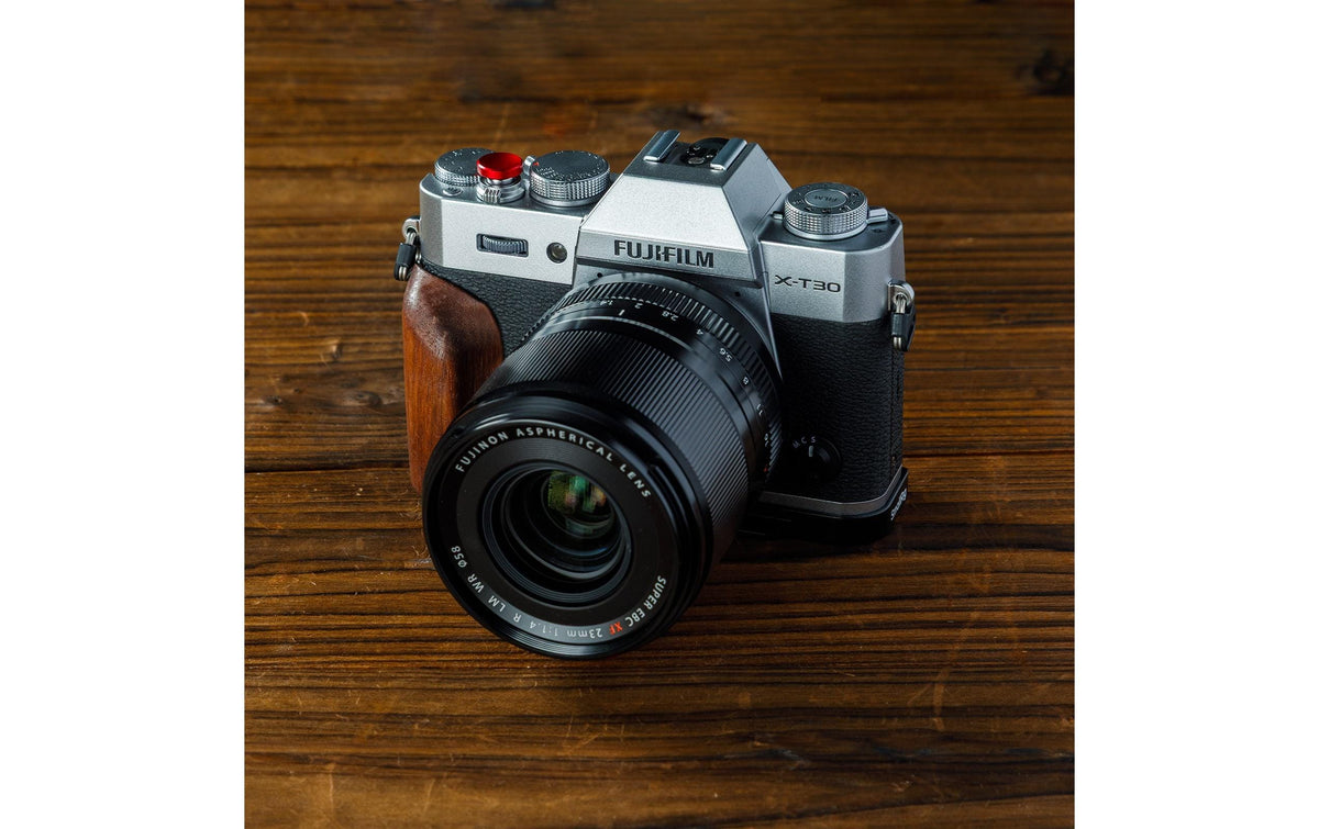 SmallRig L-Platte mit Holzgriff – für FUJIFILM X-T30 III – Schwarz