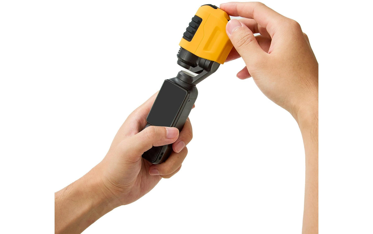 SmallRig Silicone Case Kit Advanced – Silikonhülle für DJI Osmo Pocket 3 – Gelb/Schwarz