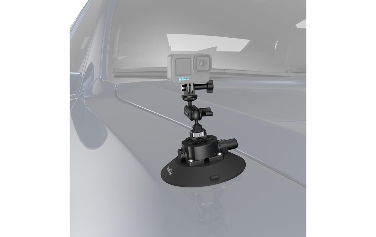 SmallRig 5856 Saugnapfhalterung – 151,4 × 145,6 × 55 mm – für Action-Kameras – Schwarz