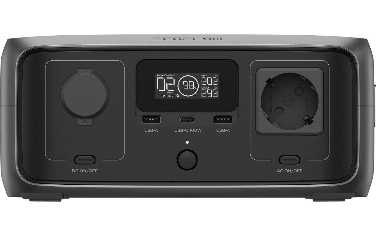 EcoFlow RIVER 3 – Powerstation, 245 Wh, LiFePO4, UPS
