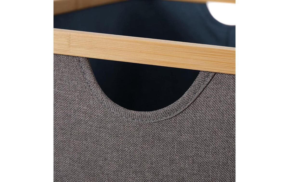 Lumaland Aufbewahrungsbox 30 l – Polyester – Blau/Grau