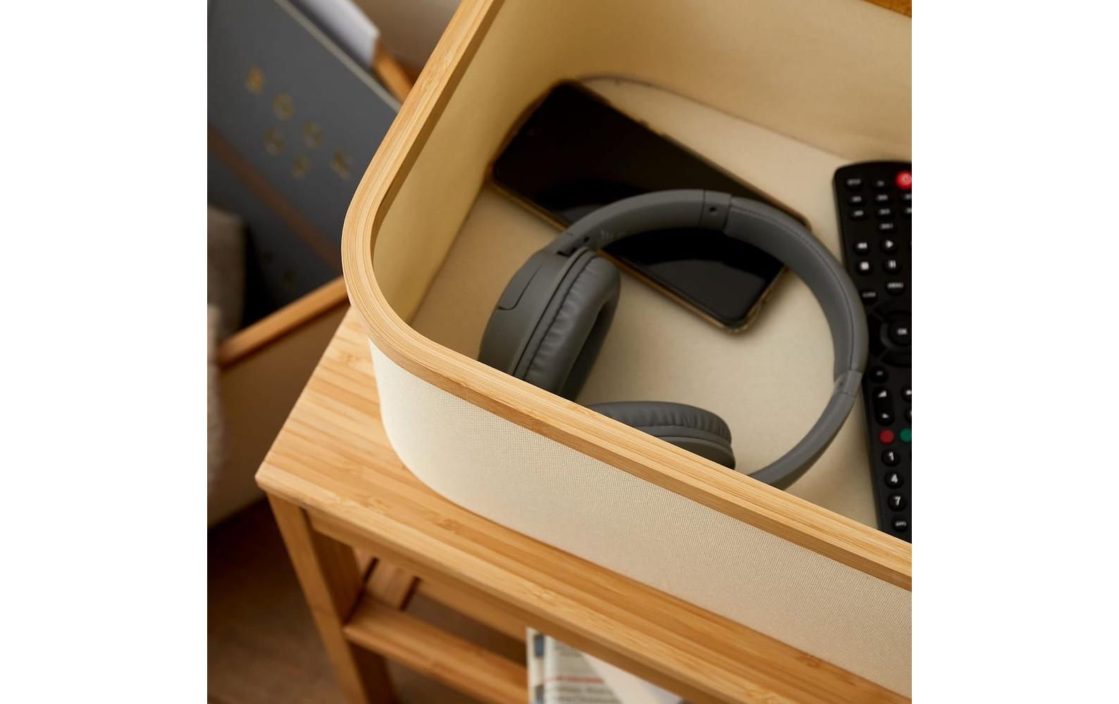 Lumaland Aufbewahrungsbox 30 l – Polyester – Rosa