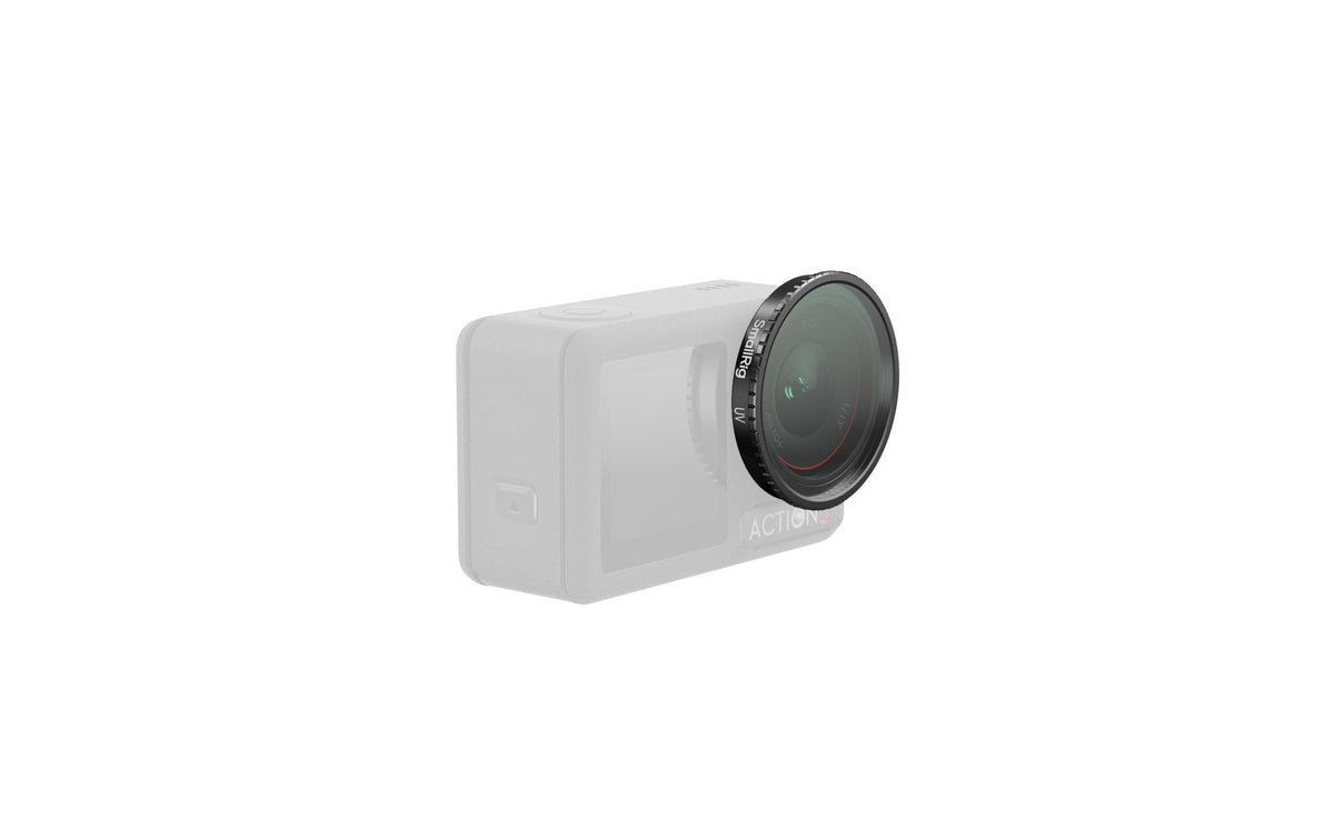 SmallRig 5838 UV-Filter – für Osmo Action 5 Pro, Osmo Action 4 – Schwarz