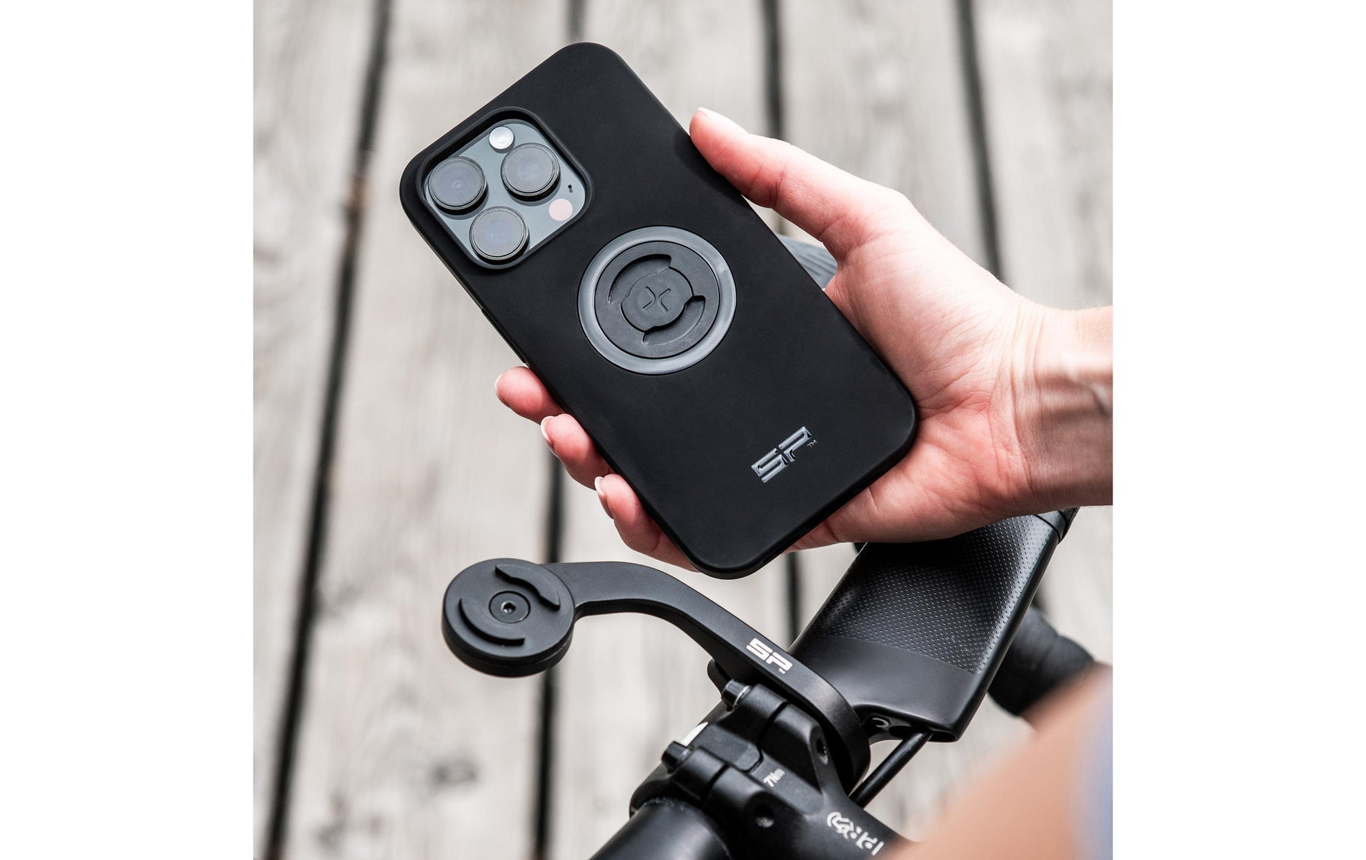 SP Connect Road Bike Mount Pro – Fahrrad-/Motorrad-Halterung – Fahrradlenker – für Universal – Schwarz