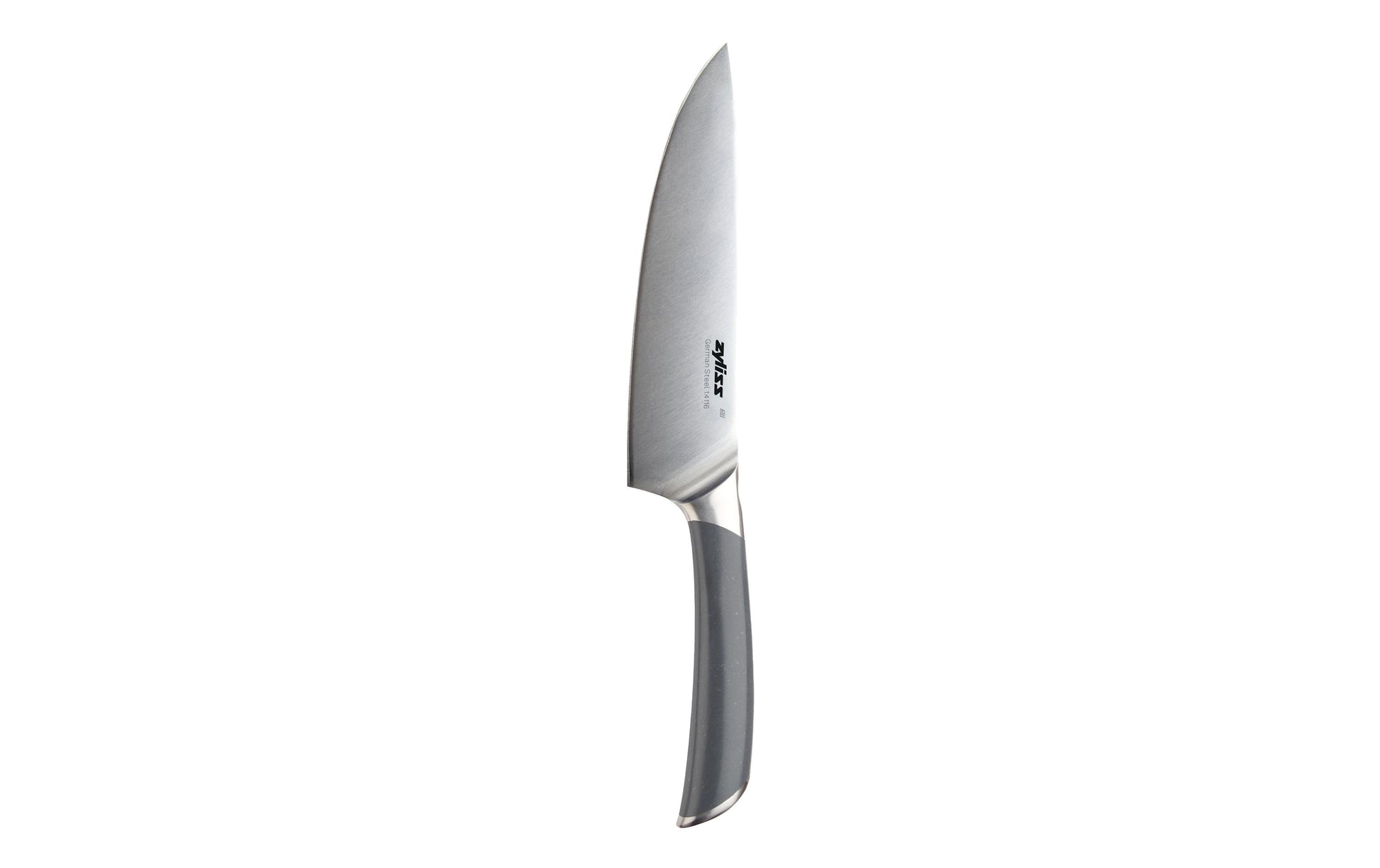 Zyliss Kochmesser 19,1 cm, Edelstahl (Klinge/Griff), Grau