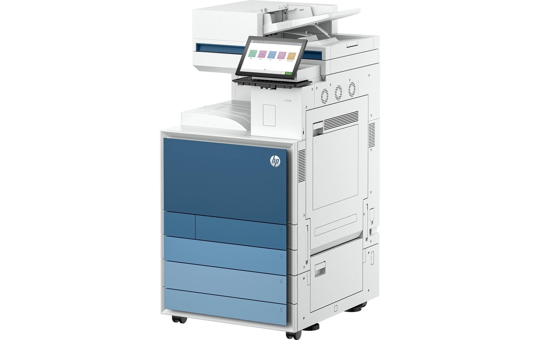 HP Color LJ Enterprise Flow MFP 8801z – Farblaser-Multifunktionsdrucker, A4, 4-in-1, Duplex, ADF, WLAN/LAN