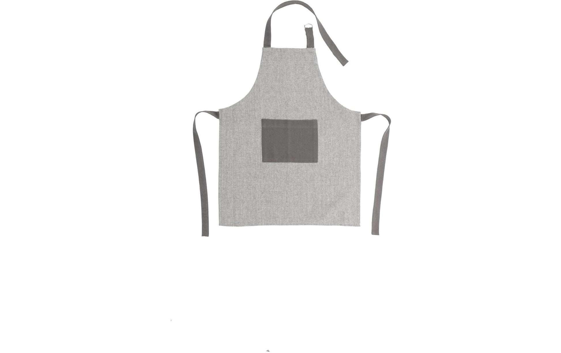 Tiseco Kinderschürze 52 × 63 cm, Baumwolle, Grau
