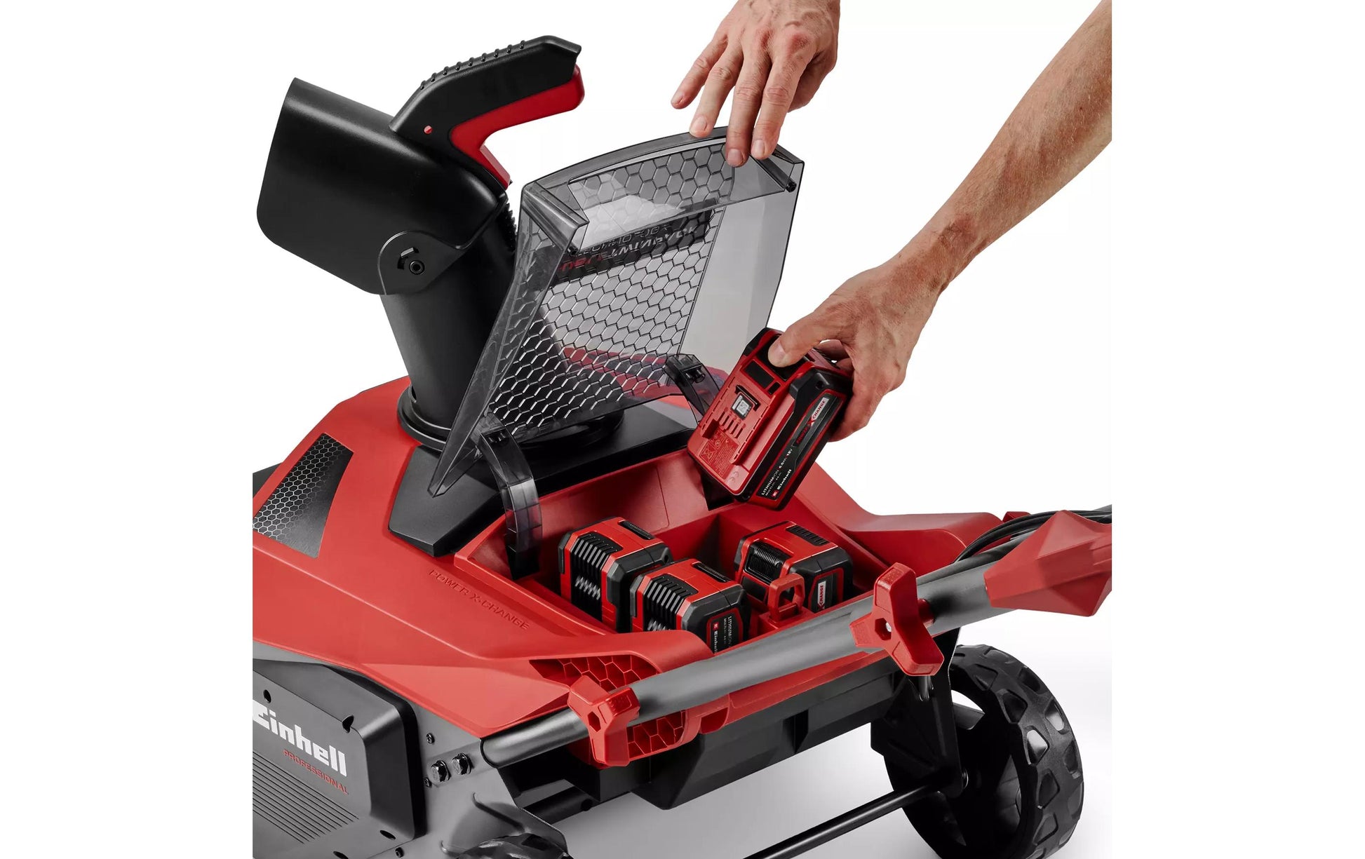 Einhell professional Einhell GP-ST 36/53 Li E Akku-Schneefräse, bürstenlos – 36 V – Arbeitsbreite 53 cm – Solo – Power X-Change