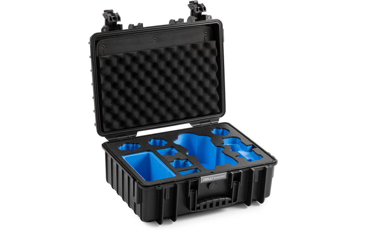 B&W Cases B&W – Tragetasche für DJI Mavic4, Schwarz, 47 × 36,5 × 19 cm