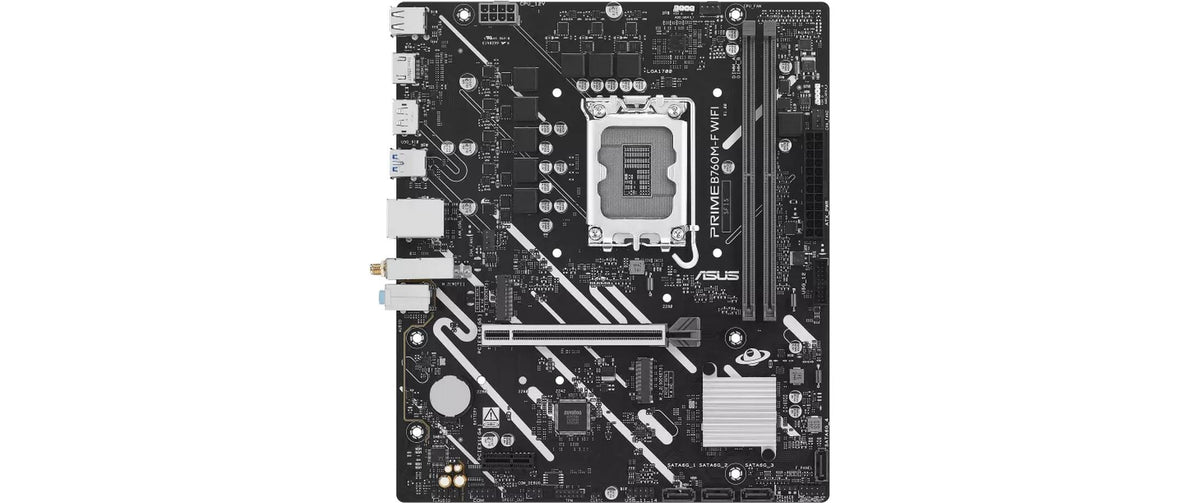 ASUS PRIME B760M-F WIFI – Mainboard – LGA 1700, Intel B760, mATX, DDR5