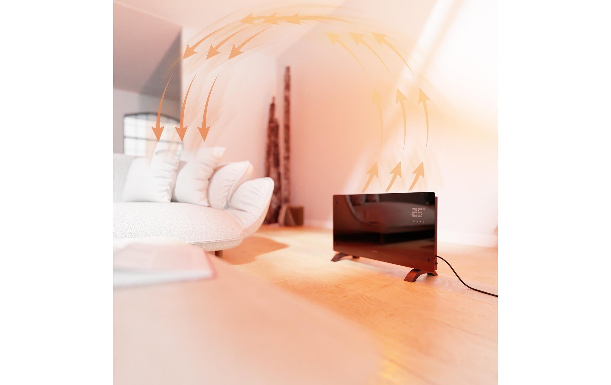 Hombli Konvektor – 2000 W, App-Steuerung, Thermostat, Überhitzungsschutz, IP24