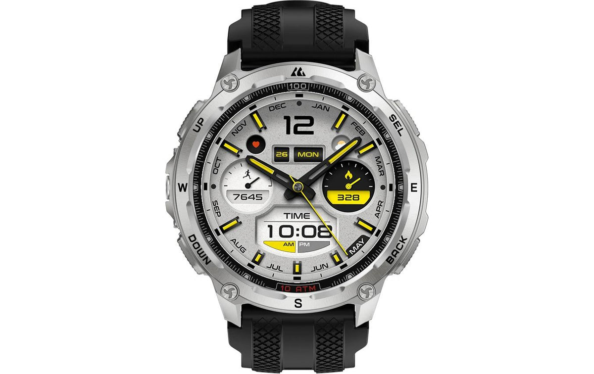 Kospet Tank T4 49 mm GPS – Silber, 100 m, für Android, iOS