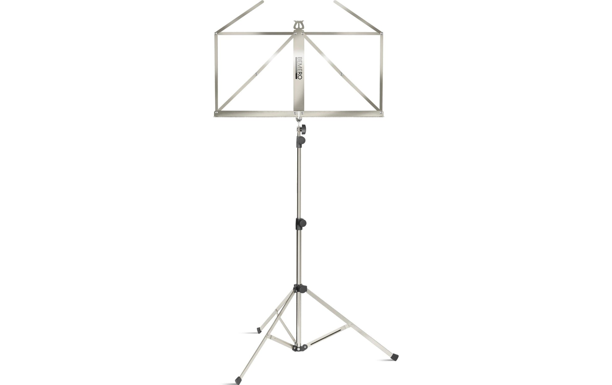 Bemero Notenständer 120 cm – faltbar – silber – MSS-8090NI