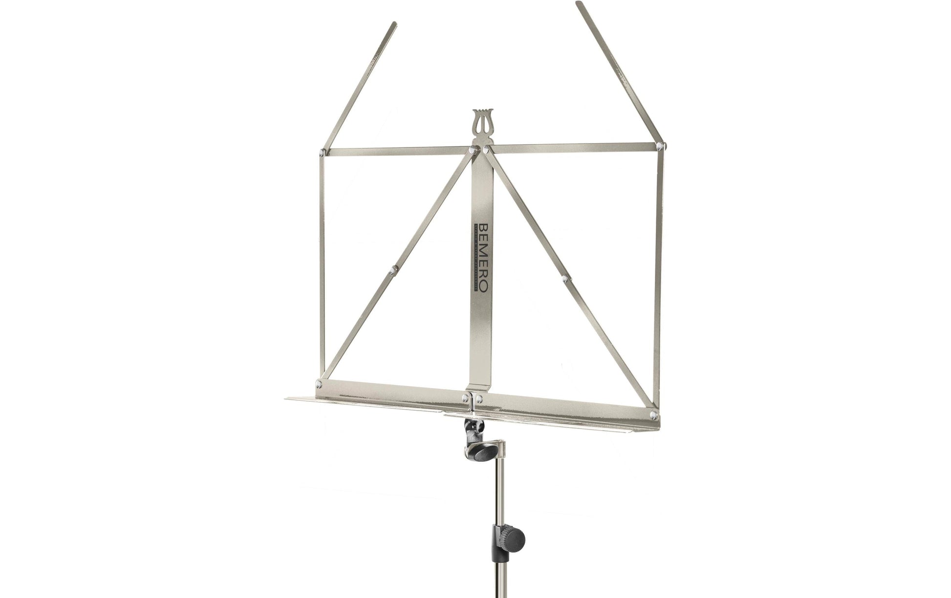 Bemero Notenständer 120 cm – faltbar – silber – MSS-8090NI