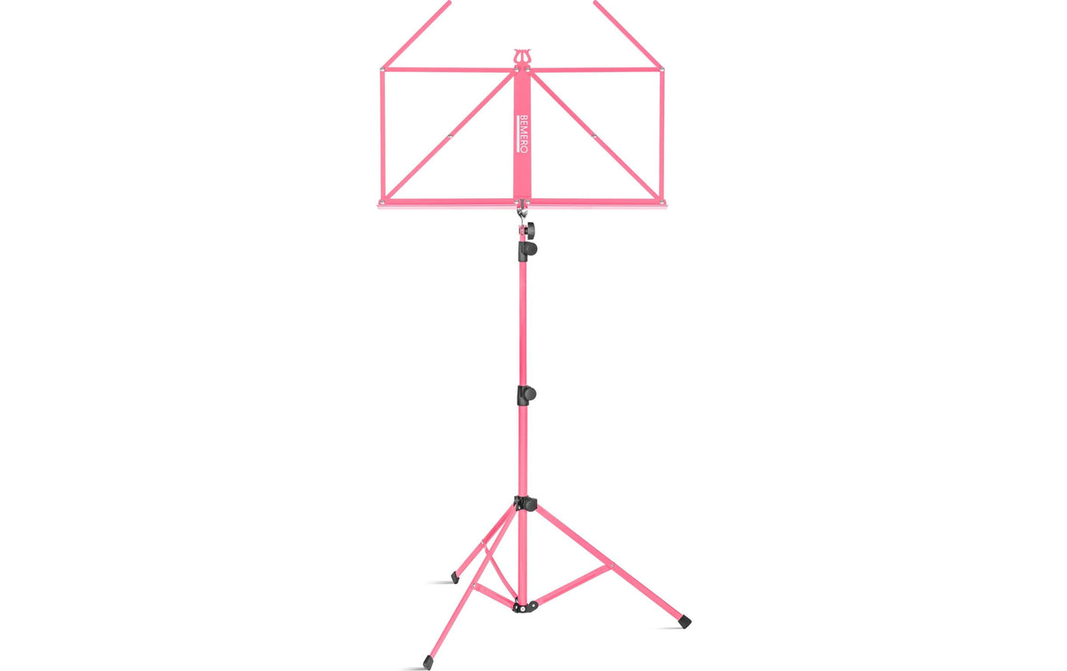 Bemero Faltbarer Notenständer – Rosa – MSS-8090PK