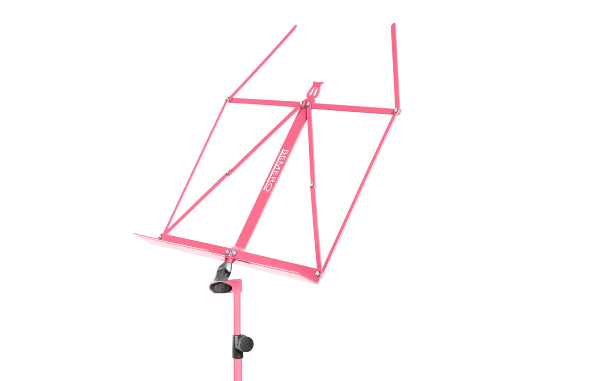 Bemero Faltbarer Notenständer – Rosa – MSS-8090PK