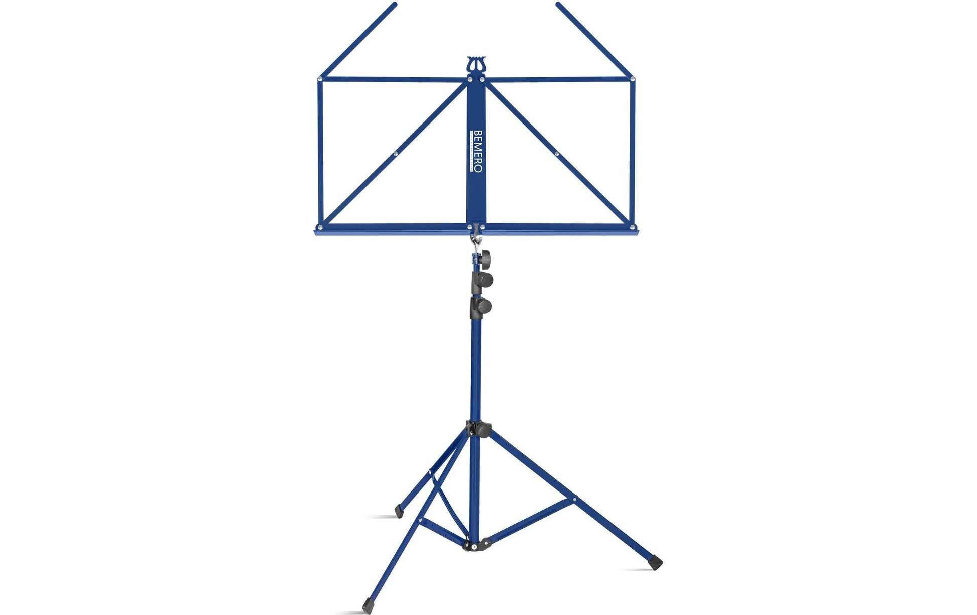 Bemero Notenständer Höhe 120 cm – faltbar, inkl. Tragetasche – blau – MSS-8090BL