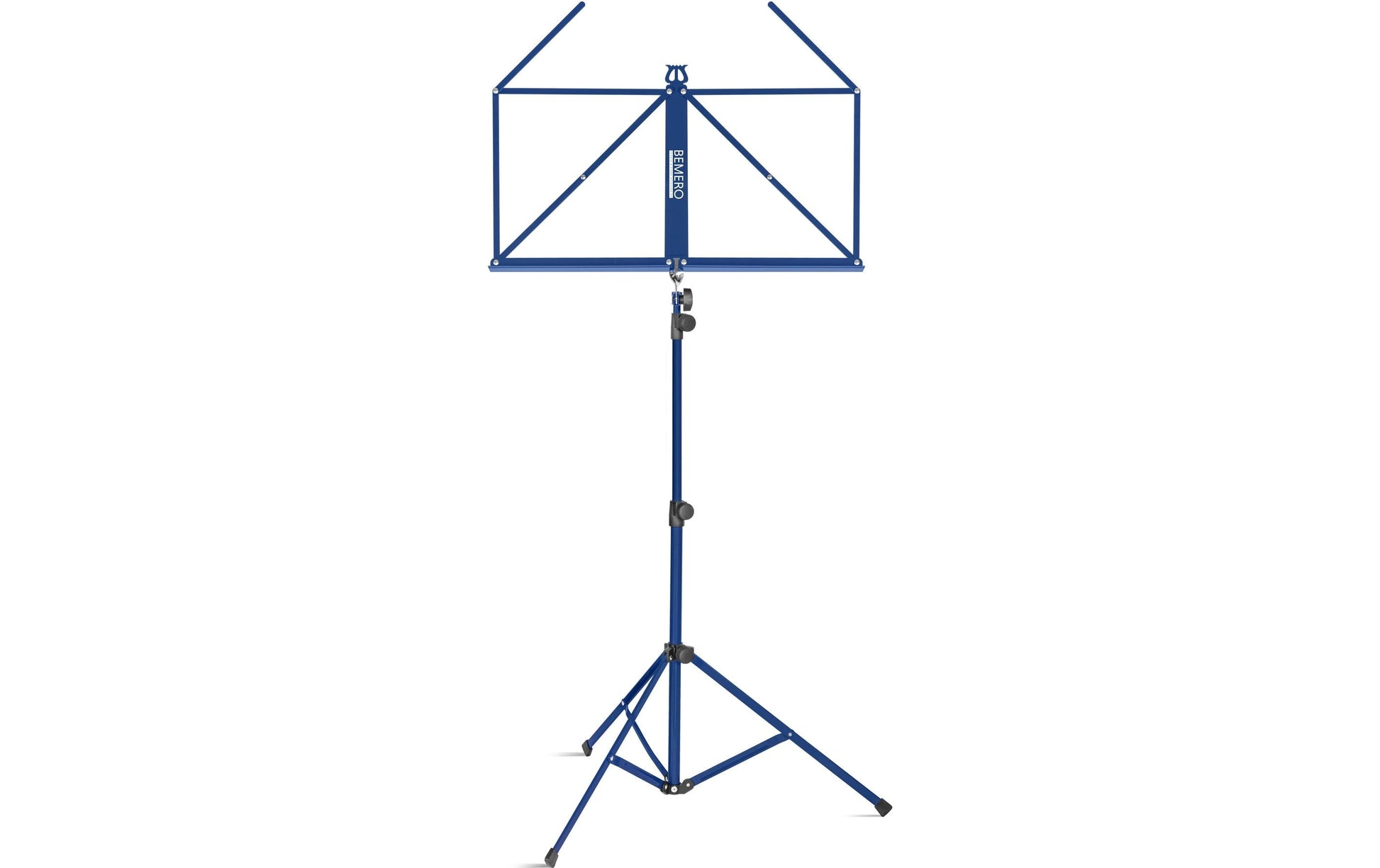 Bemero Notenständer Höhe 120 cm – faltbar, inkl. Tragetasche – blau – MSS-8090BL