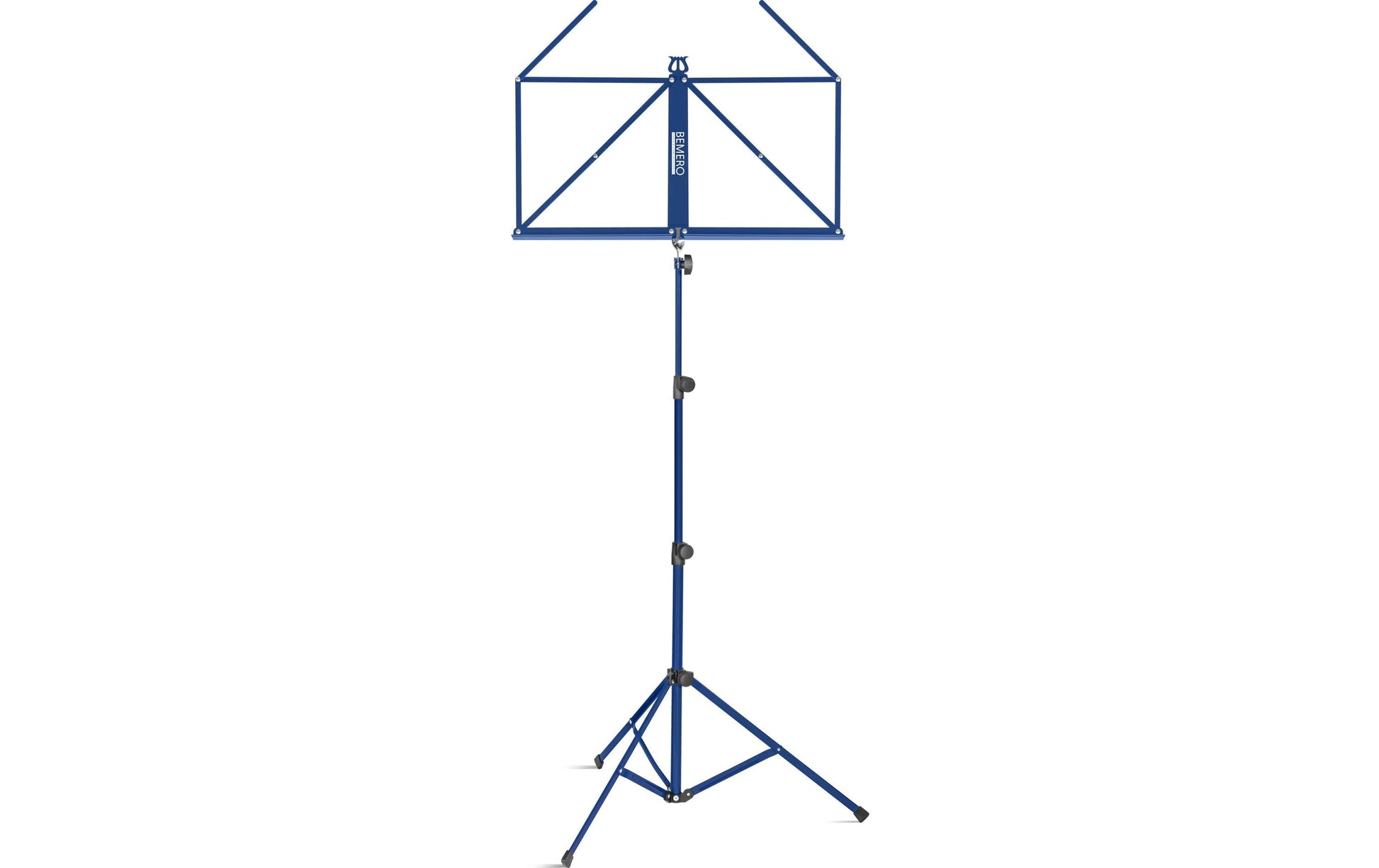 Bemero Notenständer Höhe 120 cm – faltbar, inkl. Tragetasche – blau – MSS-8090BL