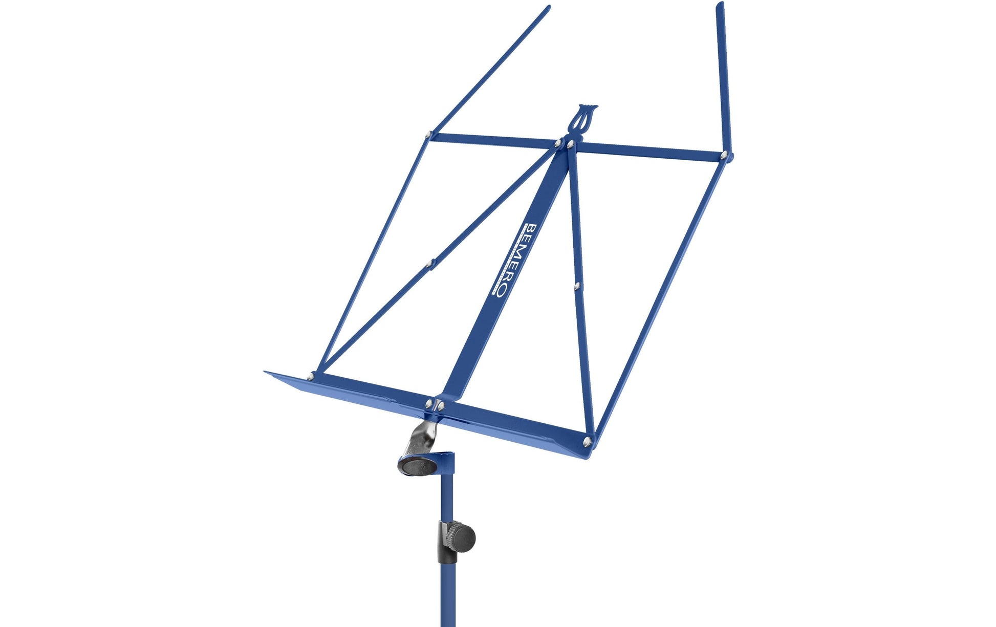 Bemero Notenständer Höhe 120 cm – faltbar, inkl. Tragetasche – blau – MSS-8090BL