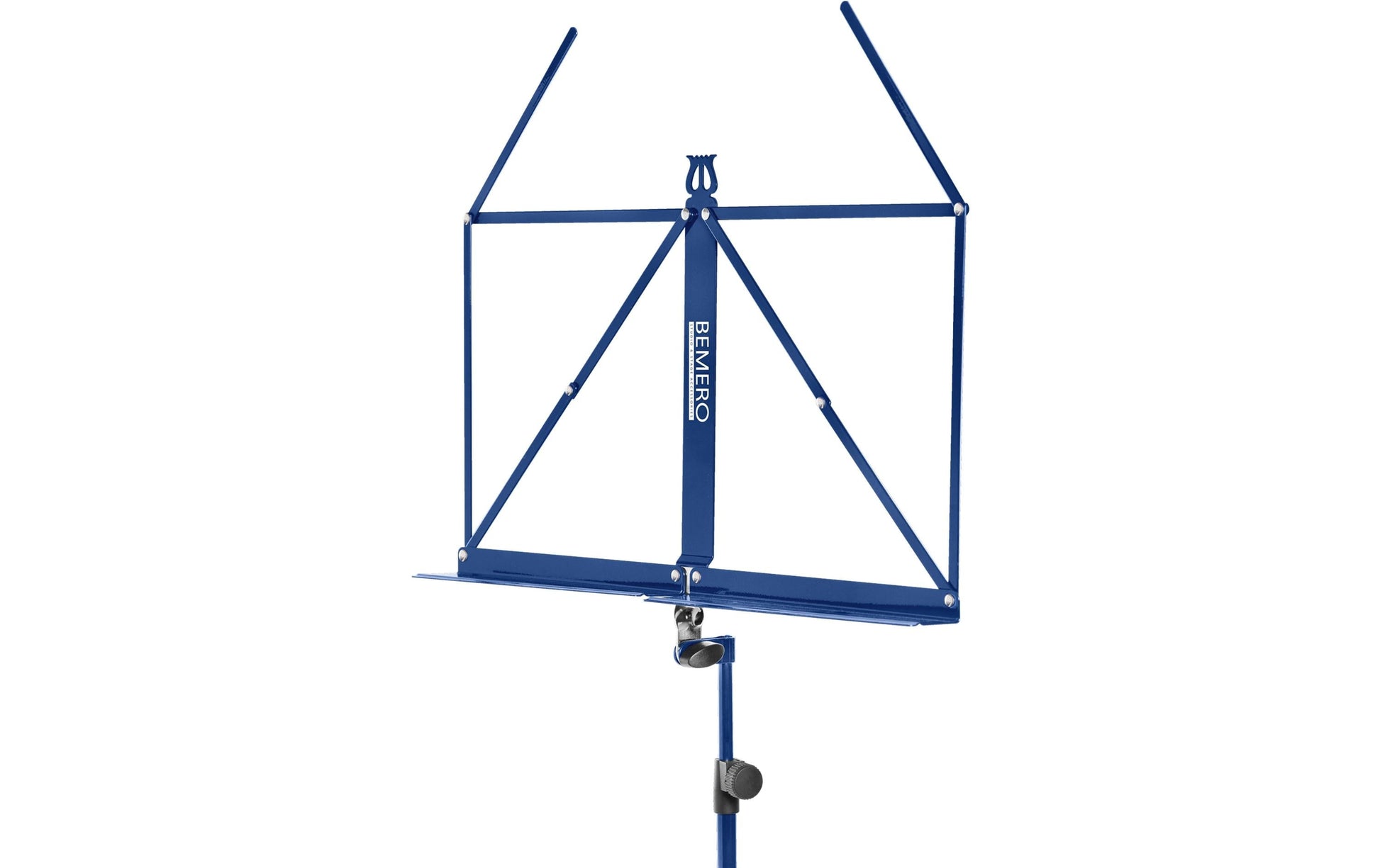 Bemero Notenständer Höhe 120 cm – faltbar, inkl. Tragetasche – blau – MSS-8090BL