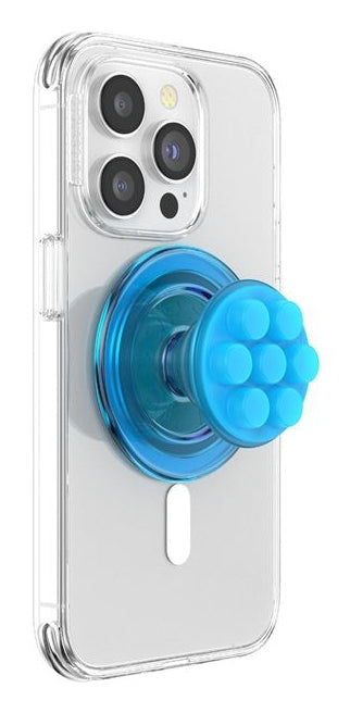 PopSockets Popper – Smartphone-Griff – Ringhalterung, drehbar, faltbar – Electric Blue