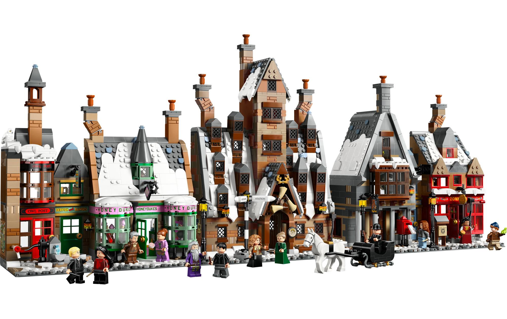 LEGO Sammleredition Dorf Hogsmeade Bausatz – Hogsmeade (Wizarding World) – 3228-teilig – 37,8 × 15,7 × 55,5 cm