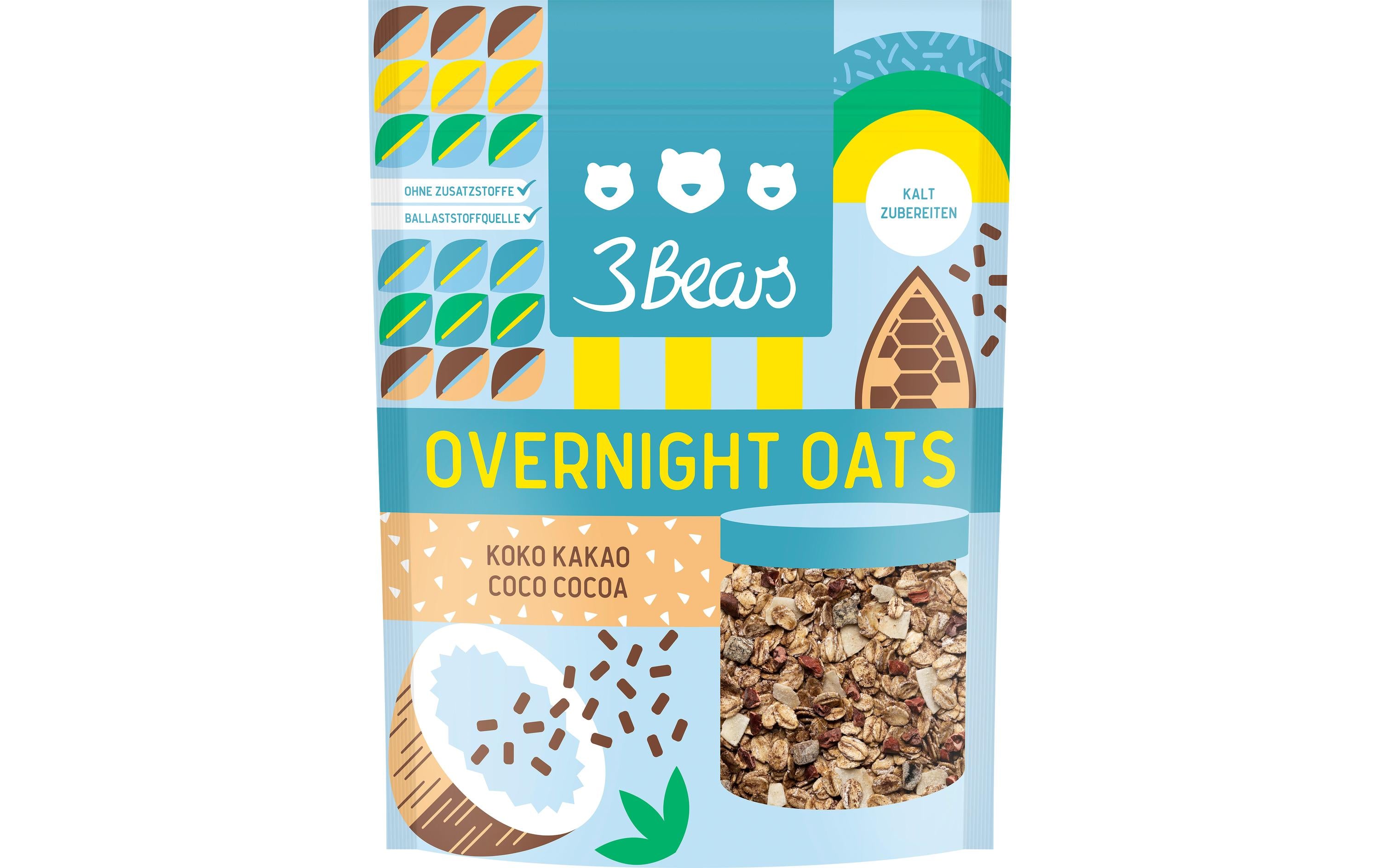 3Bears Porridge Kokos & Kakao, vegan – 400 g