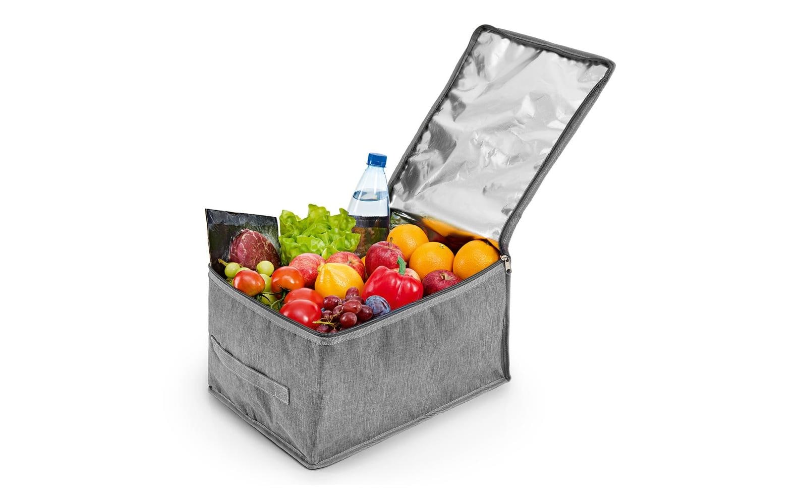 Easymaxx Kühltasche – 21 l – 25 × 28 × 40 cm – Grau