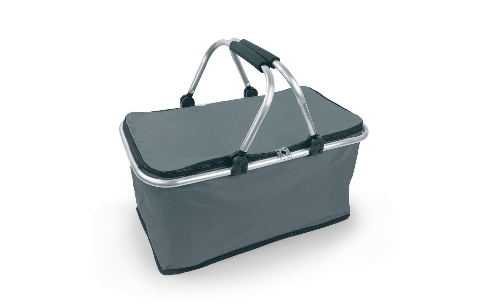 Easymaxx Stofftasche, Polypropylen (PP), Grau, 280×240×480 mm, Thermo, Faltbar