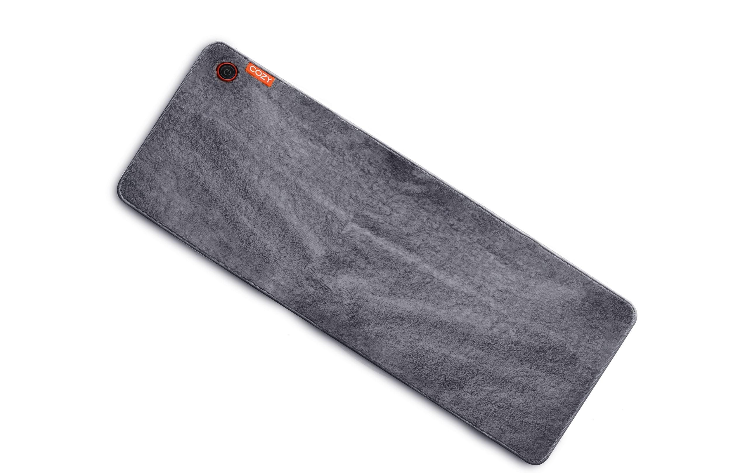 Bodi-tek Cozy Jorv Wohndecke – Baumwolle, Polyester, Grau – 50 × 120 cm