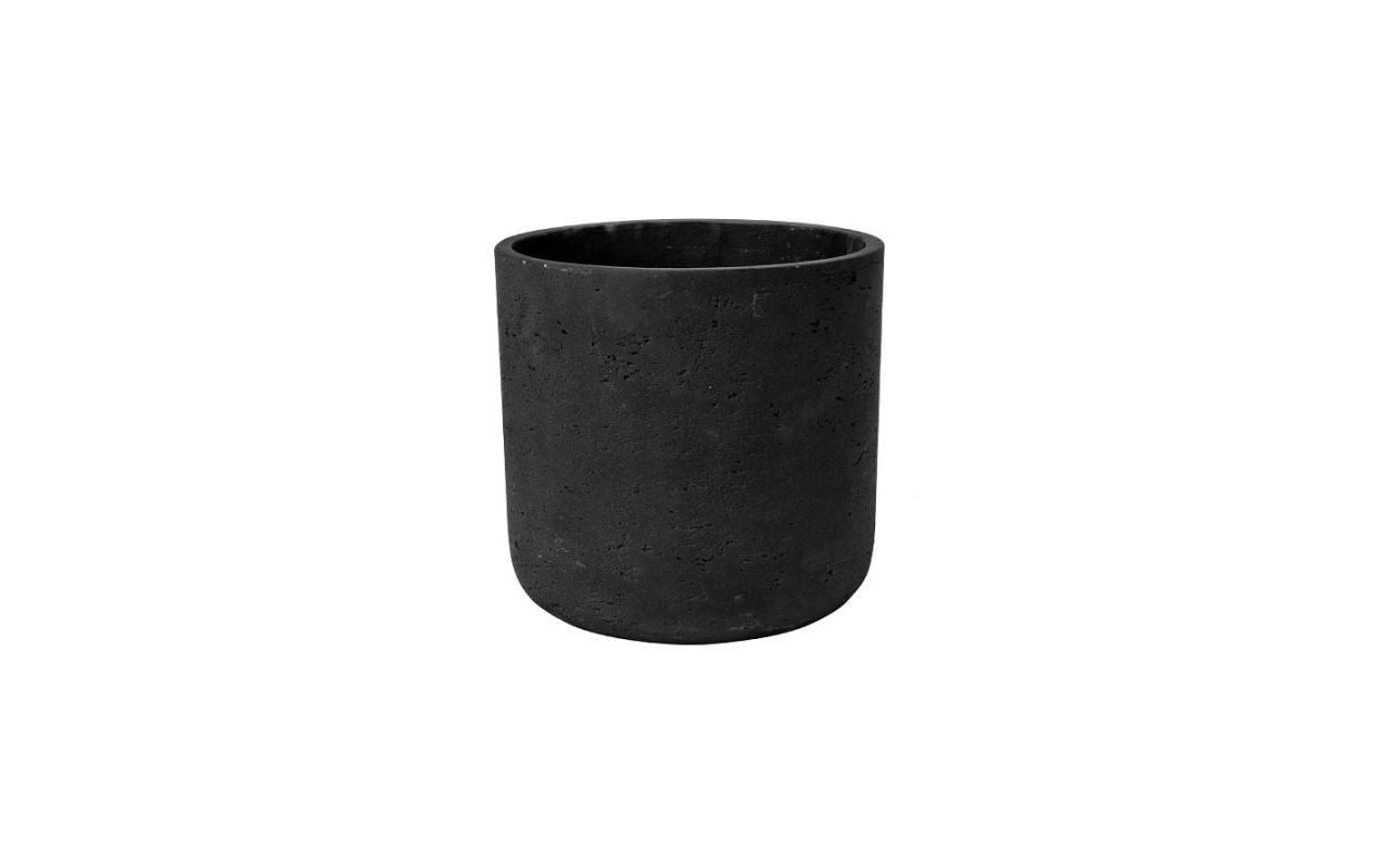 Pottery pots Charlie M Schale – Schwarz