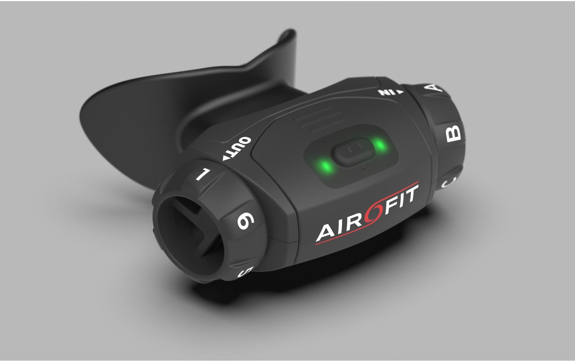 Airofit Atemtrainer Elite – schwarz