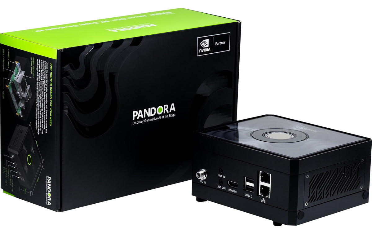 Palit Pandora Micro – Arm Cortex-A78AE v8.2, 8 GB RAM, 128 GB SSD, NVIDIA Ampere 32-Core, Linux